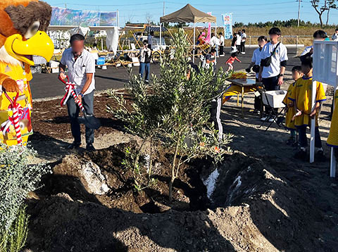 植栽・竣工記念植樹祭サービス