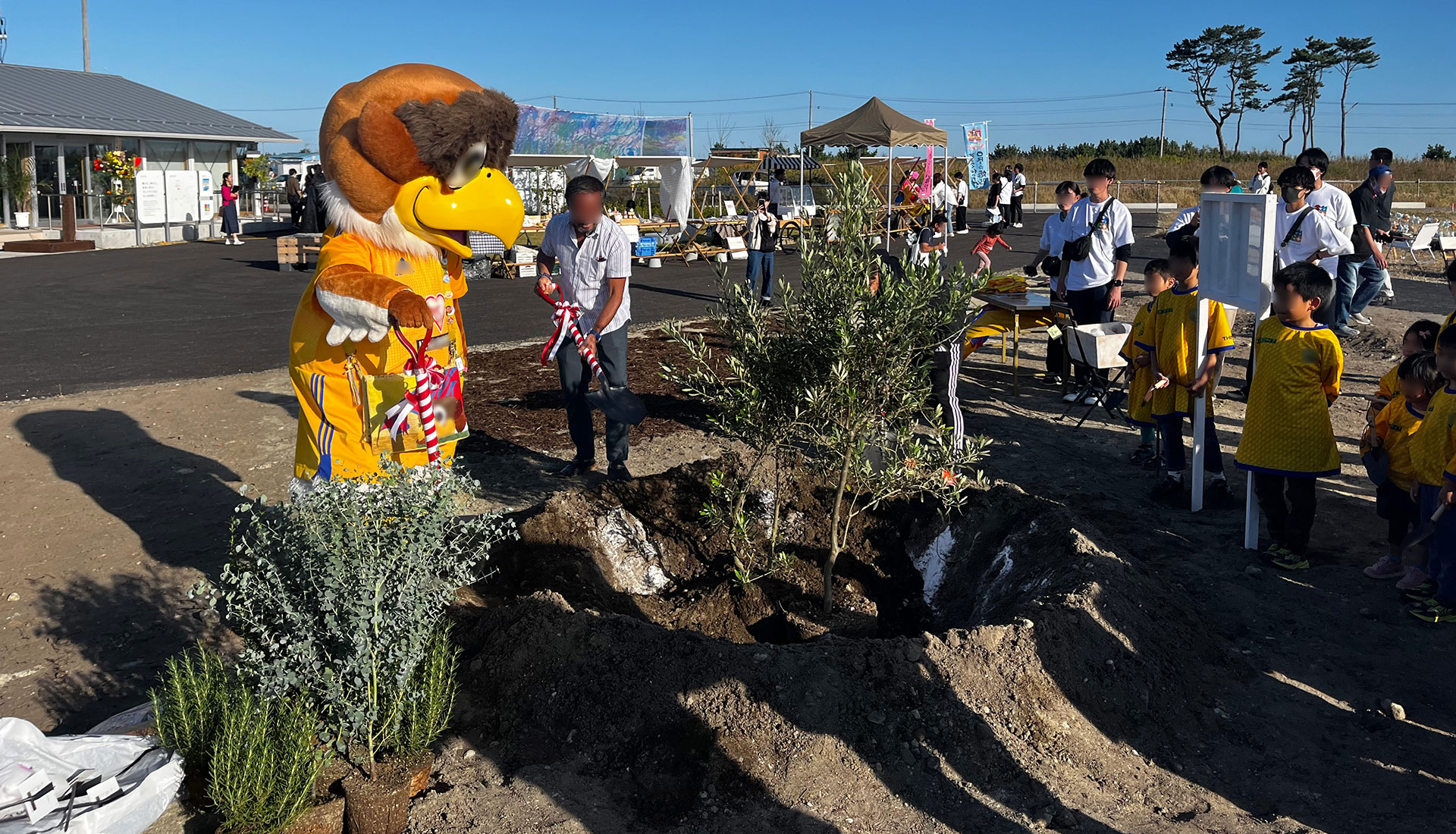 植栽・竣工記念植樹祭サービス